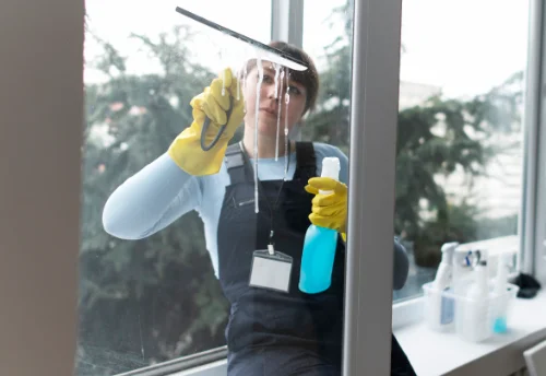 Nettoyage de vitres intérieures et extérieures à Bevons